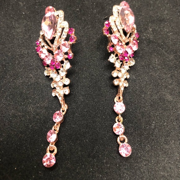 Crystal chandelier earrings - Picture 1 of 1
